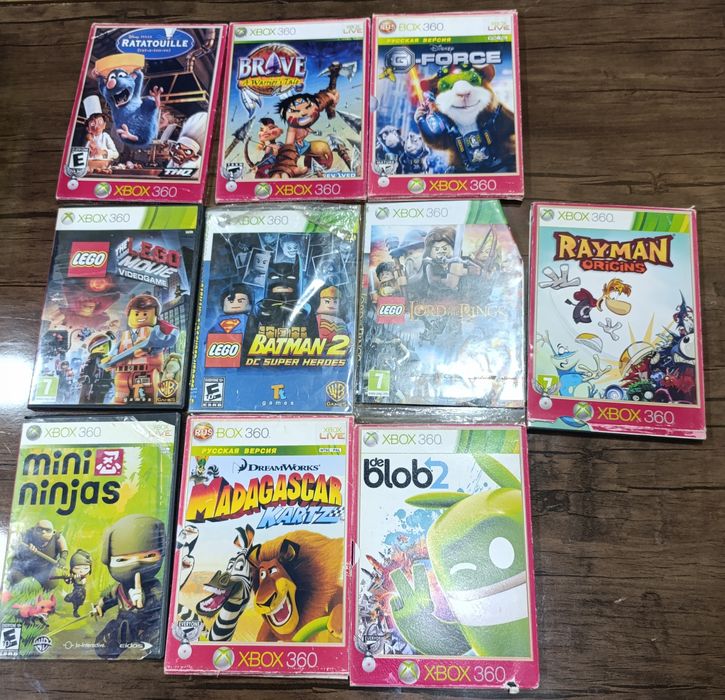 Диски на XBox 360 . 75 штук