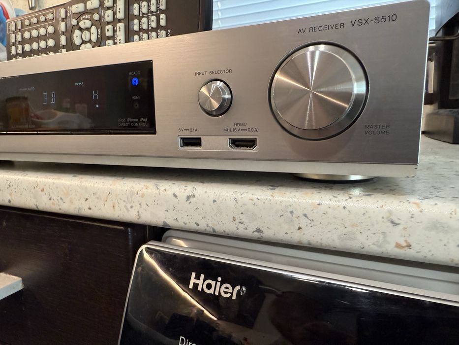 Pioneer VSX-S510 resiver Slim