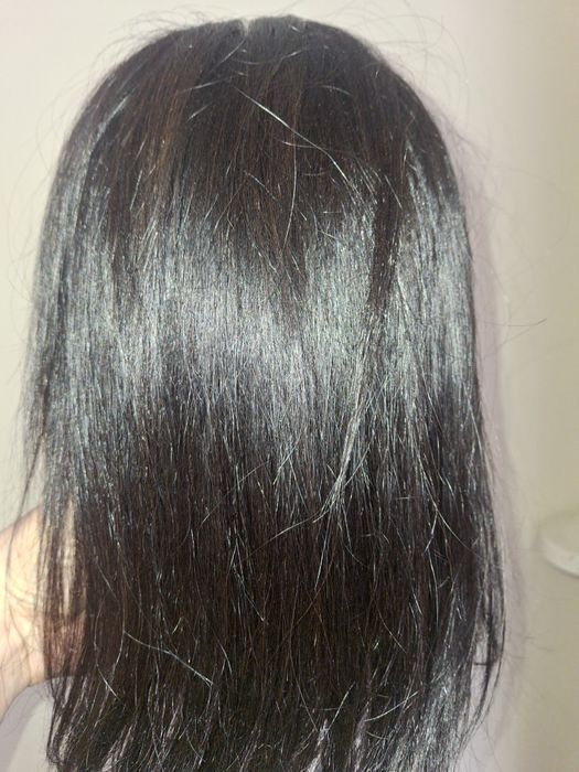 Perucă din păr natural + produse de ingrijire