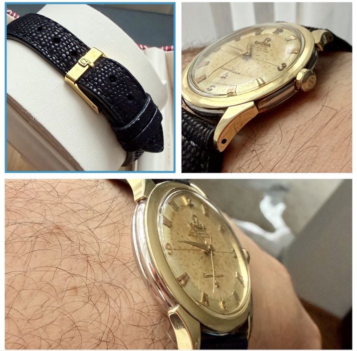 Ceas Omega Constellation.Dial Two-Tone.Crosshair.Bezel Aur18k