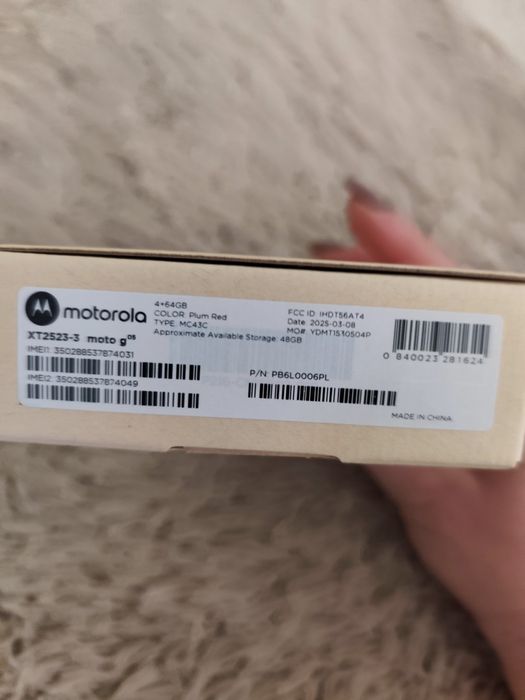 Мобилен телефон Motorola moto g05