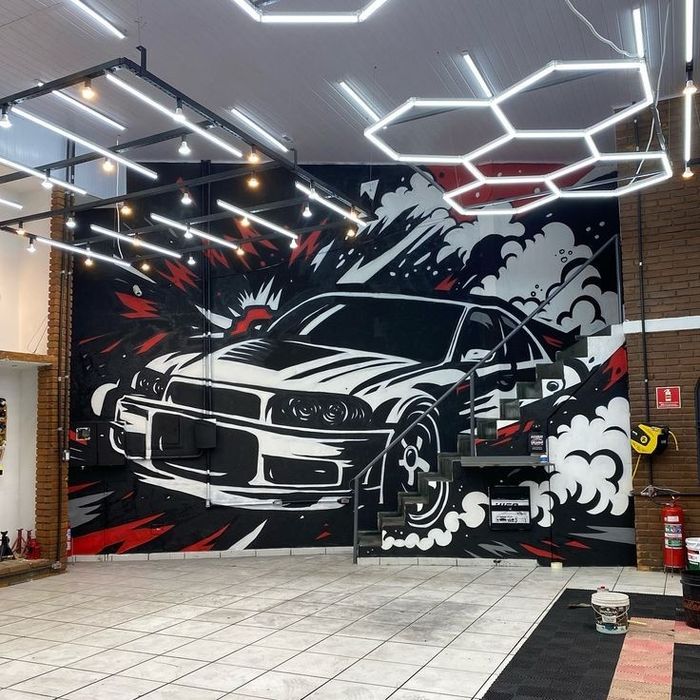 Роспись стен, граффити, 3D рисунки