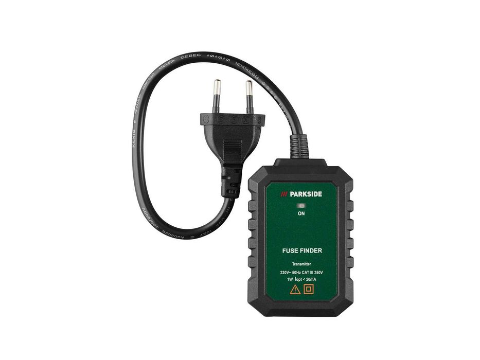 Set detector siguranțe si circuit PARKSIDE PFF 20 A1, re