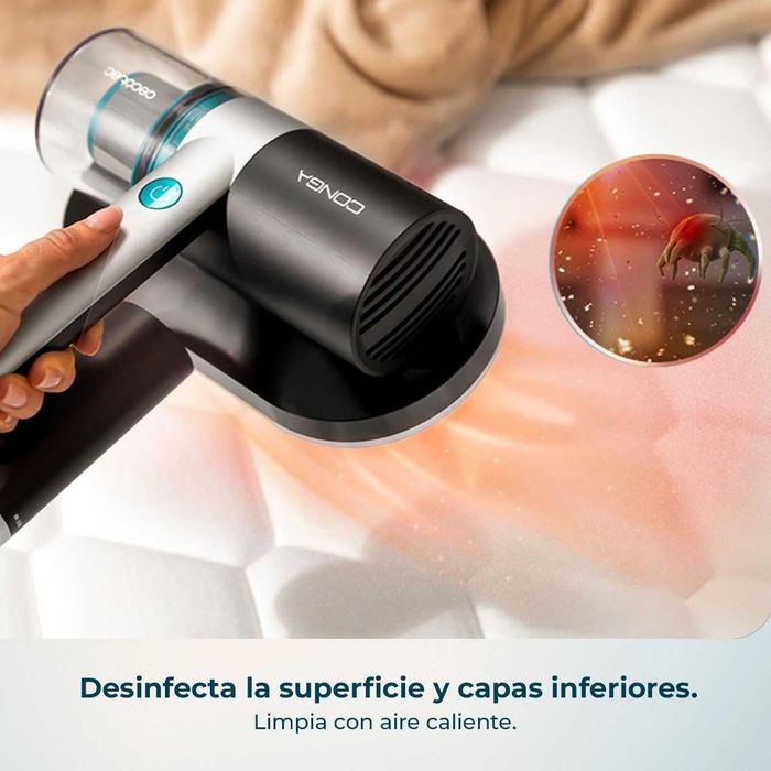 Cecotec Ръчна прахосмукачка за матраци и тапицерии,улавя алергените