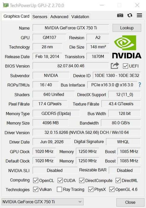 Dell Optiplex 5070 SFF - i5 8500/ 16gb/ 256gb nvme + 250gb hdd/ GTX 750 Ti 4gb - перфектен