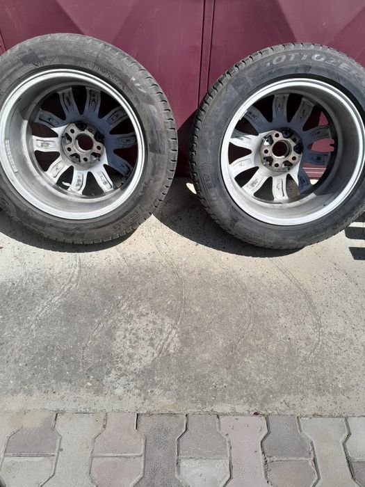 Jante BMW cu cauciucuri Pirelli iarna 225/55R17