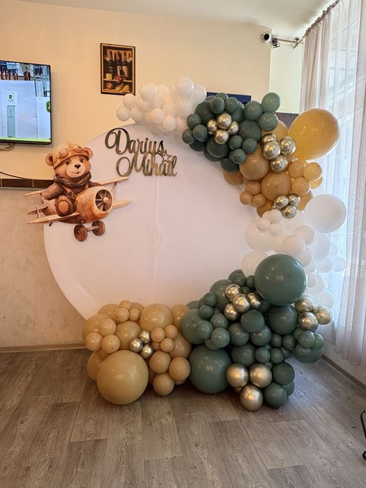 Arcada baloane /Decor evenimente /Aranjament cristelnita
