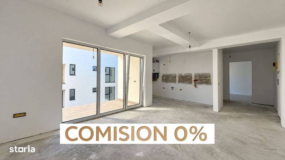 COMISION 0% | Apartament 2 Camere | Bloc Nou | 53.56 mp + 4.56 terasa