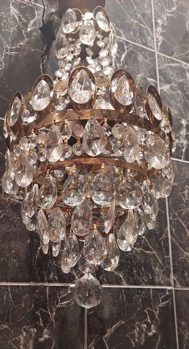 Candelabru Vintage Cristal