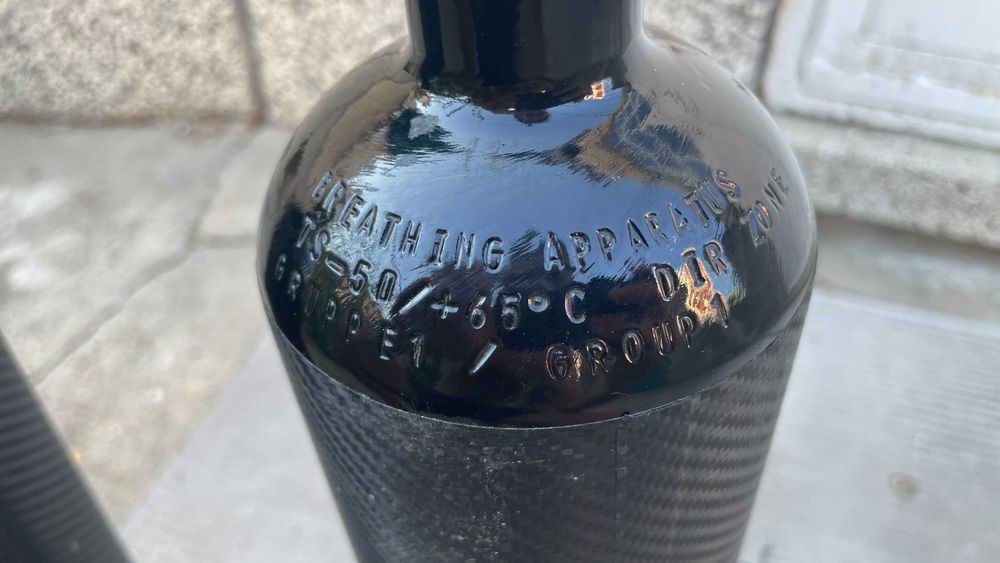 Стоманена бутилка за водолазно гмуркане 3 литра 200лв. за брой.