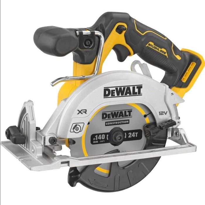 Акумулаторен ръчен циркуляр DeWALT DCS512N, 12 V, 140 мм, без батерия и заряднo