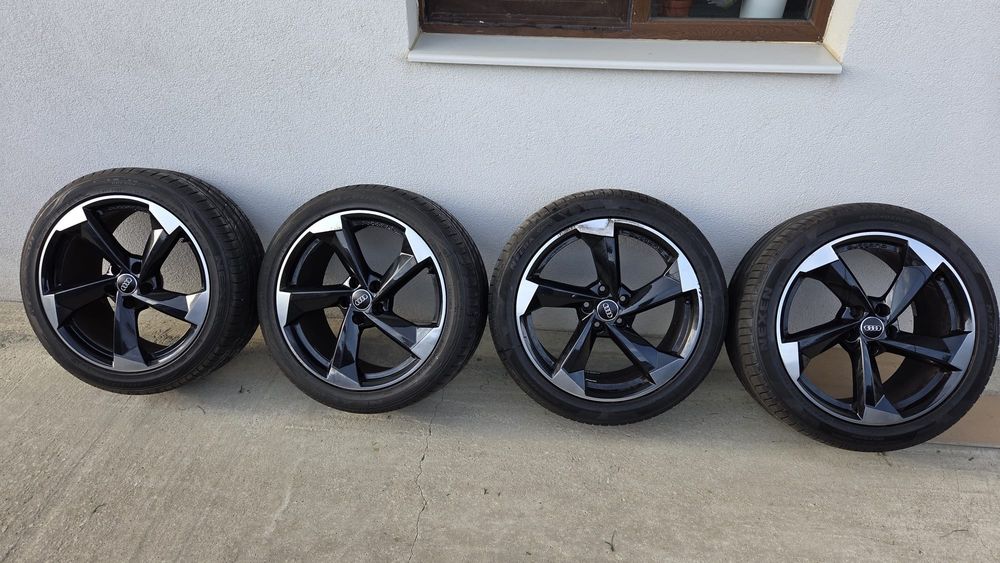 Set Jante Originale Audi Rotor 19 + Anvelope 255/40 R19