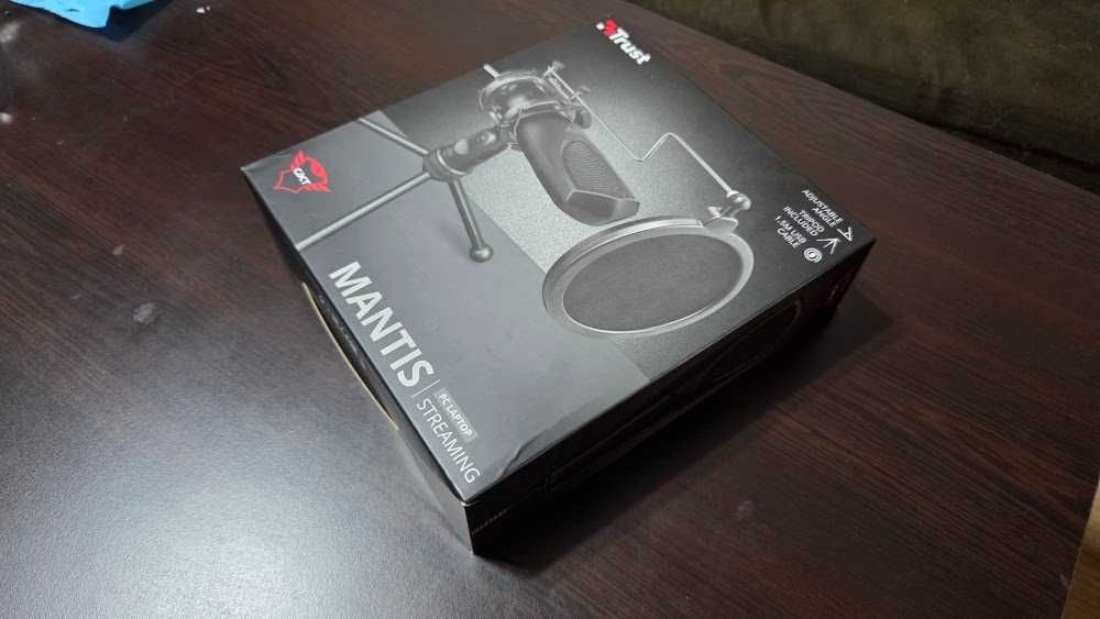 Trust GXT 232 Mantis USB стрийминг микрофон с кутия