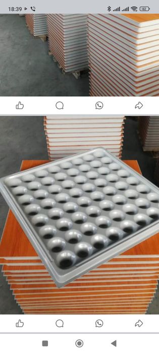 Фальшпол огнеупорный водостойкий