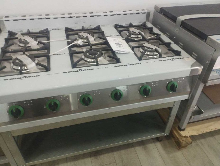 Газовая плита 2х кон. 3х кон. 4х кон. 6х кон. Gaz plitalar xar turlari