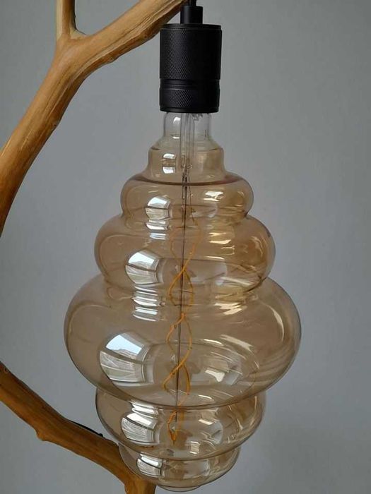 Lampadar de podea din lemn (handmade)