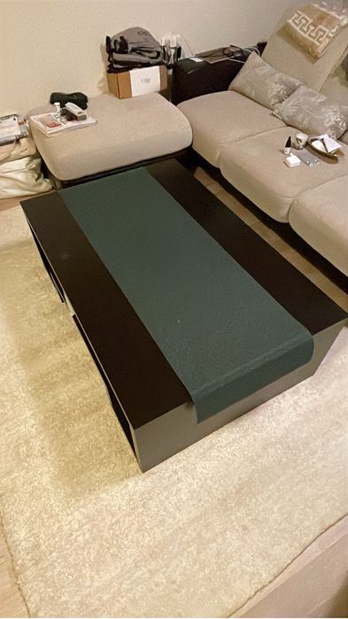 Masa living din lemn masiv Mobexpert