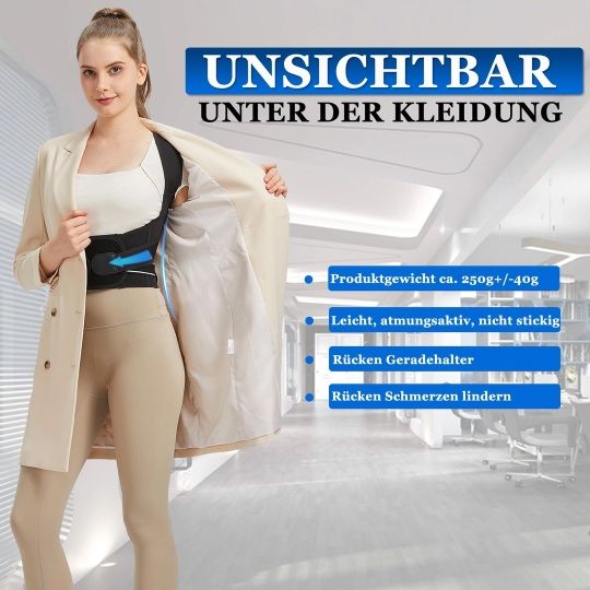 BraceTop Straight Back Support