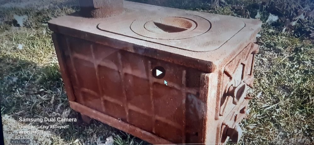 буржуйка чугунная разборная