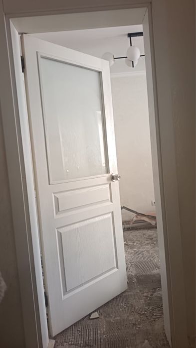 Двери, унитаз, раковина