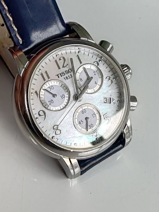 Ceas Tissot T Classic Chronograph Cadran Perlat - Dama