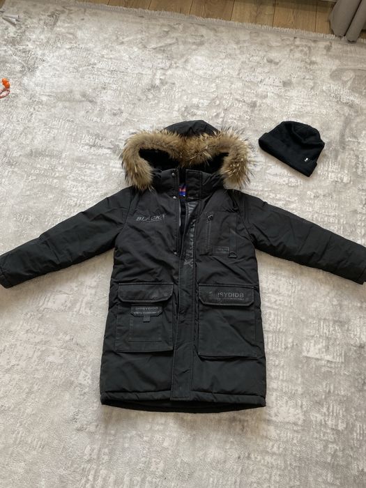 Зимняя куртка подростковая для мальчика