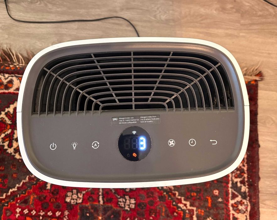 Purificator de aer Philips model AC2889 Smart. Se poate controla prin wifi.
