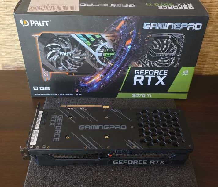 Видеокарта PALIT rtx 3070 Ti gamingpro