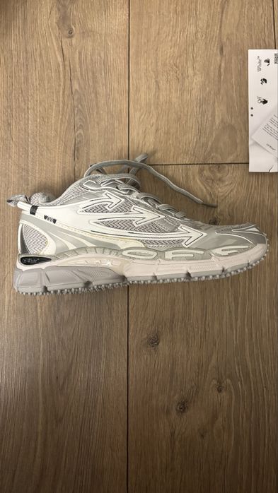 OFF-WHITE Be Right Back Gray Silver (НОВЫЕ)