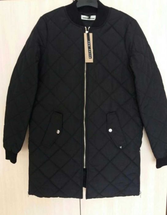 Ново дамско вталено дълго яке/ палто Noisy May - размер М