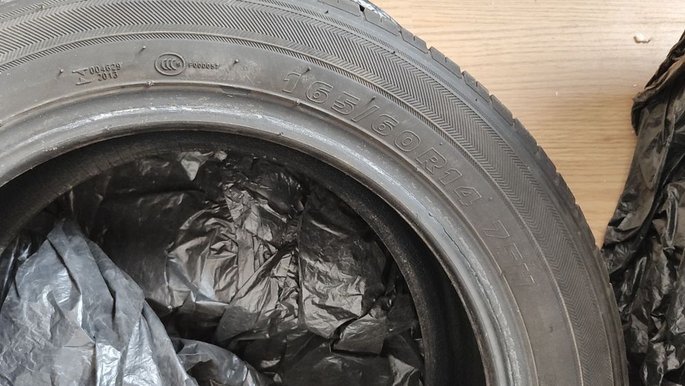4 броя Kumho 165/60 R14 летни гуми