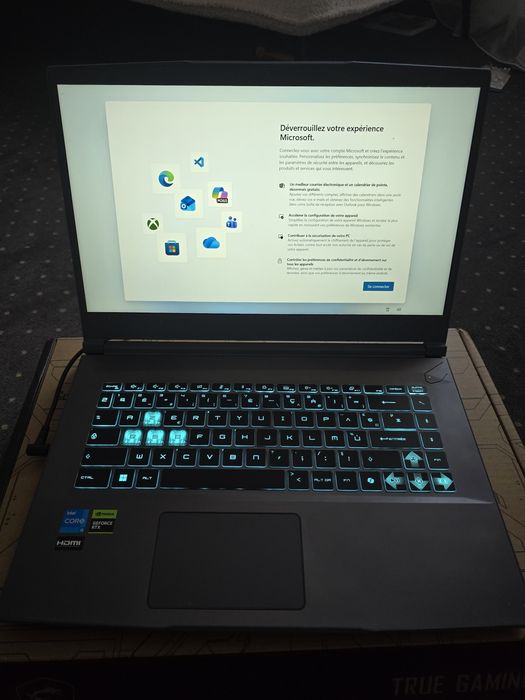 Laptop Gaming MSI Thin 15 B13VF - i5-13420H / RTX 4060 8GB / 16GB RAM / 512GB SSD  / 15.6" 144Hz - (Nou)