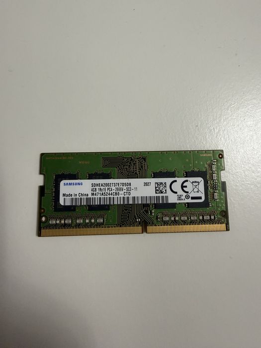 Memorie RAM Samsung 4GB DDR4 Laptop