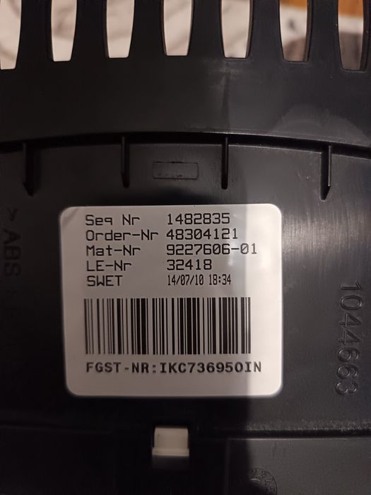Километраж/табло Bmw f10/11