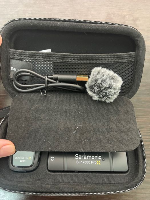 Беспроводной микрофон saramonic blink 500 pro