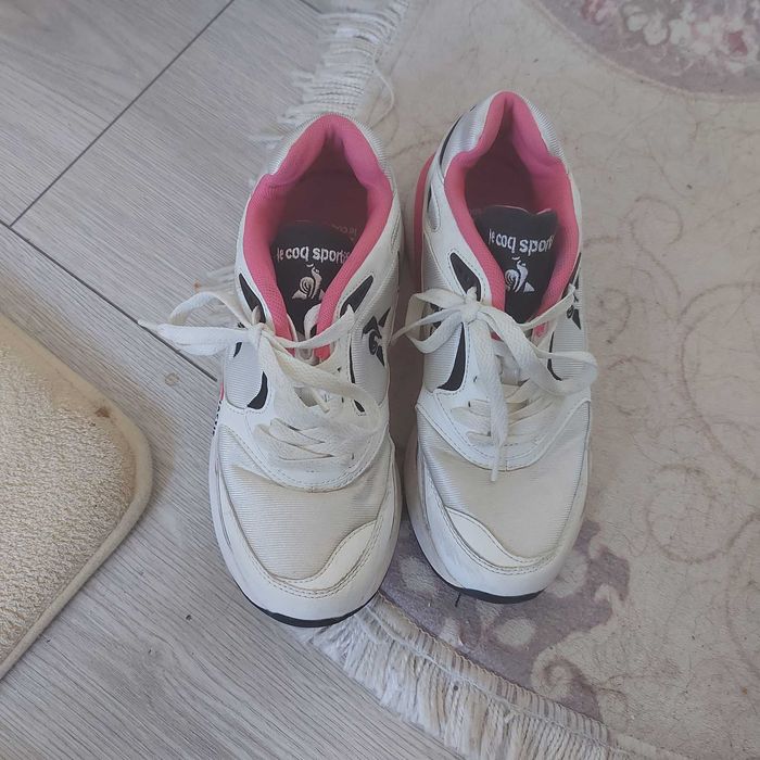 Маратонки бяло розово и черно