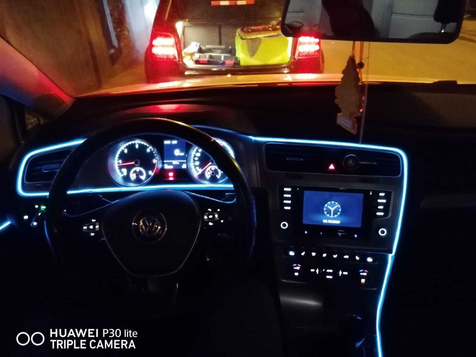 Fir luminos neon flexibil EL Wire, diverse culori si modele