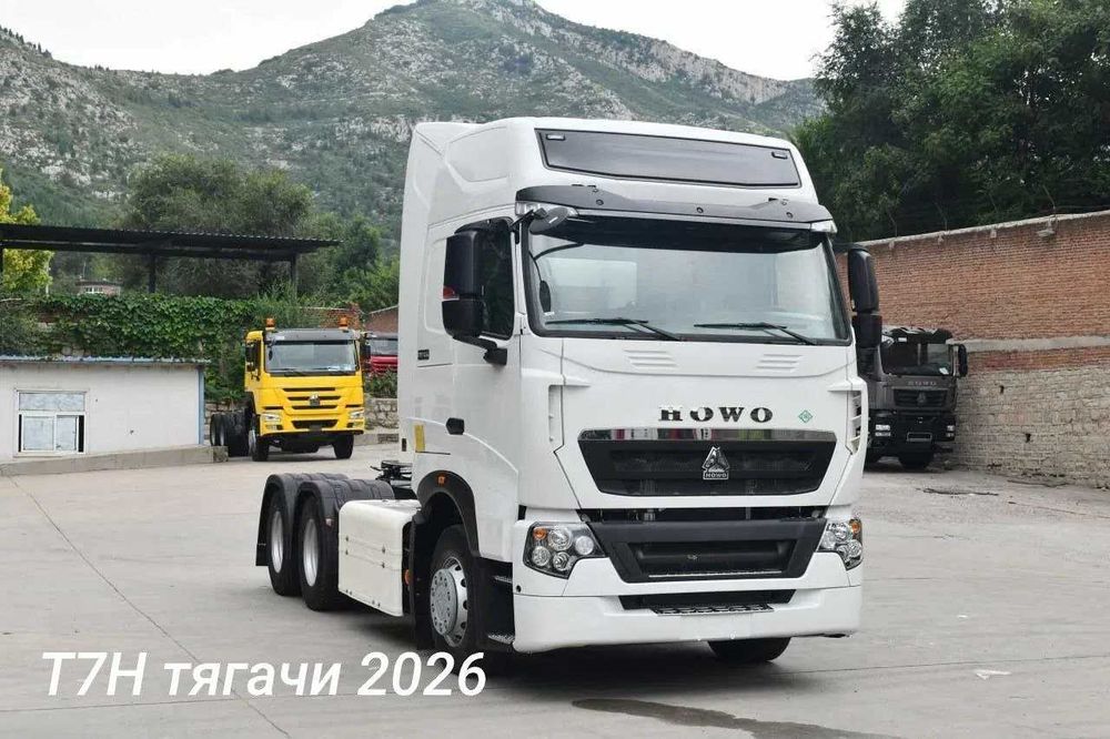 ТЯГАЧ HOWO T7H 6x4 CNG Тягачи – Кучли, Иқтисодий ва Ишончли!