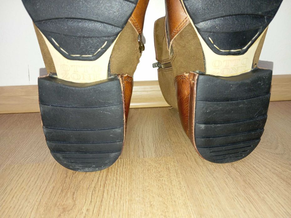 Боти от естествена кожа за моторджии, рокери ...