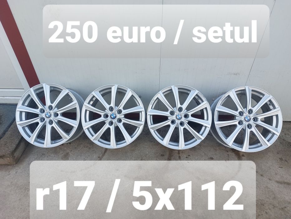 Jante aluminiu r17 / Bmw Vw Audi Skoda Seat Mercedes / 5x112