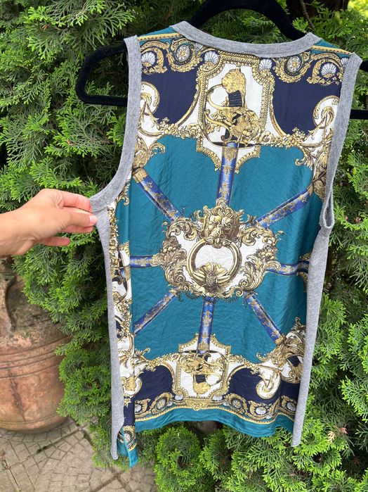 Dolce&Gabbana D&G топ с копринен гръб