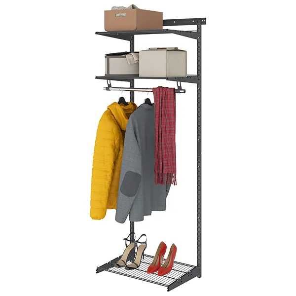 Гардеробная система ПРАКТИК Home Basic G60 графит