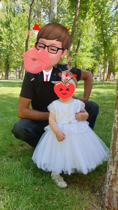 Платье шикарное на 1 годик.