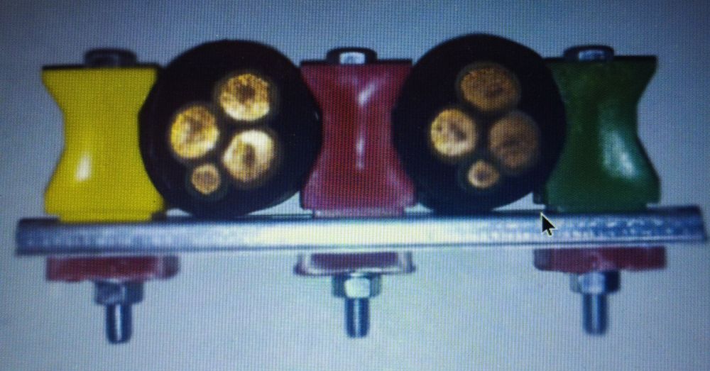 Крепление кабеля Клица кабельная Узел крепления