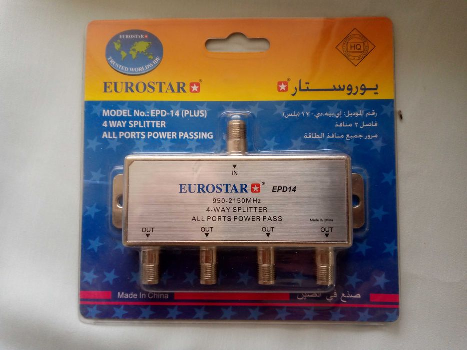 Спутниковая головка на 4 выхода , новый сплиттер и тюнер.150тыс за все