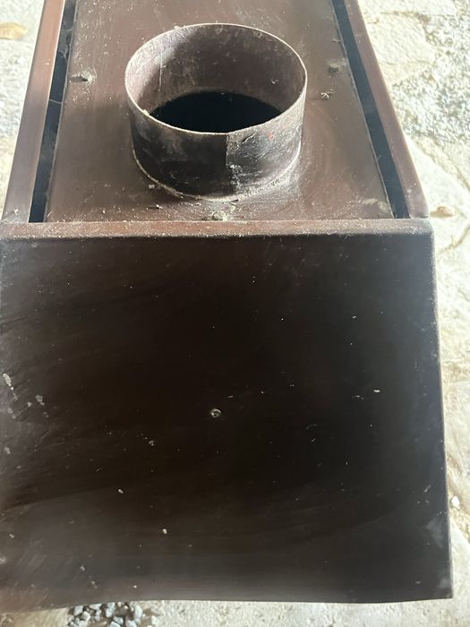 Камина без водна риза