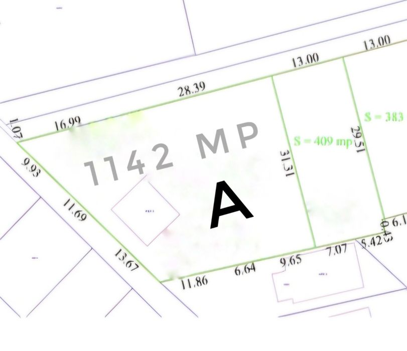 Teren de vanzare in Mamaia sat str M 17 nr 80.Loturi intre 380 -5000 m