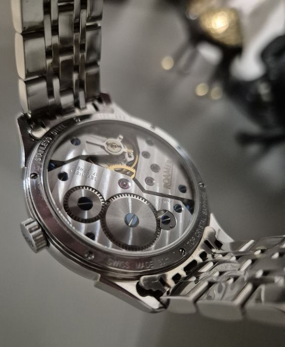 Roamer La Grande Small Seconds – mecanism mecanic manual, stil clasic