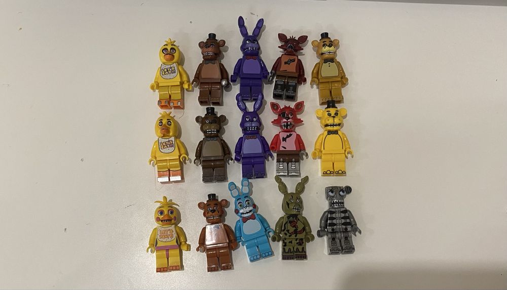 Лего фнаф фигурки fnaf