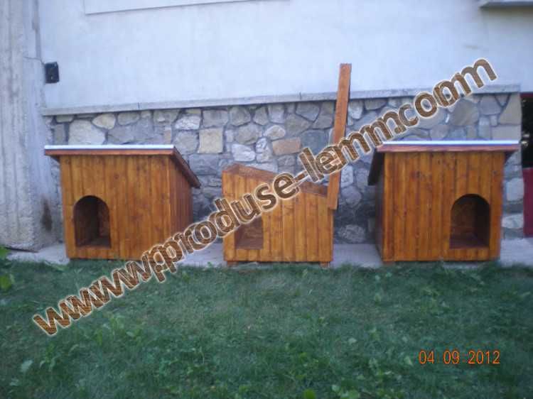 Cusca,cotet caine din lemn,izolat termic - Model Lynda